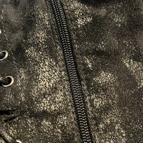 Combat boots with rhinestone detail - Picture 10 of 10